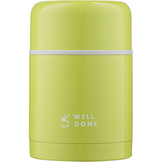 Термос Well Done 0,6 л Light Green (WD-7016G) - изображение 1