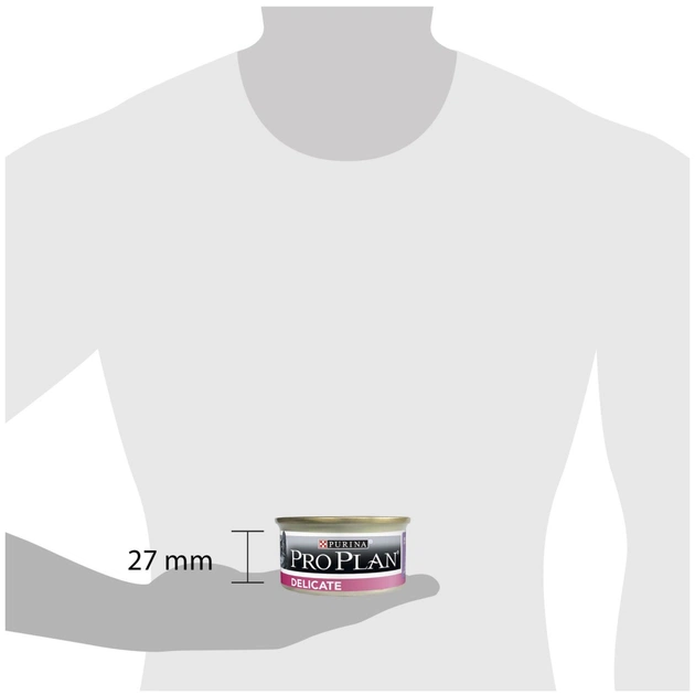 Вологий корм для кішок Purina Pro Plan Delicate З індичкою 85 г (8445290173317) - picture 9
