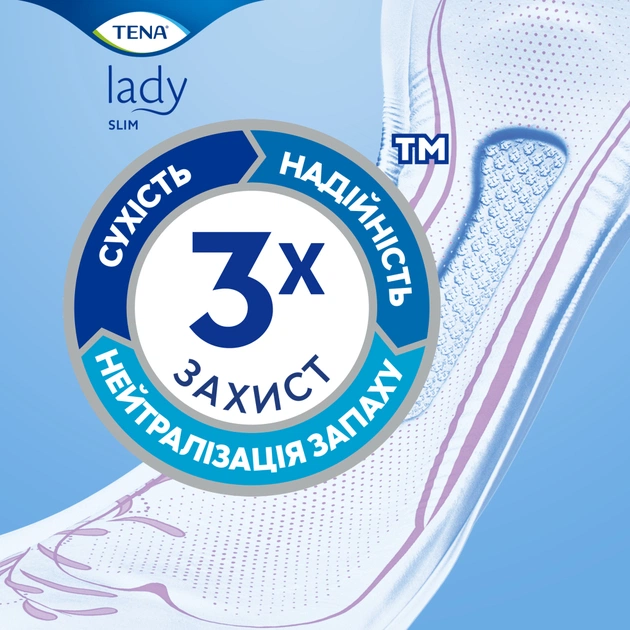 Урологічні прокладки Tena Lady Slim Extra 10 шт. (7322540310320/7322541451404) - зображення 8