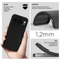 Чохол до мобільного телефона Armorstandart Matte Slim Fit Google Pixel 9 Camera cover Black (ARM74687) - зменшене зображення 3
