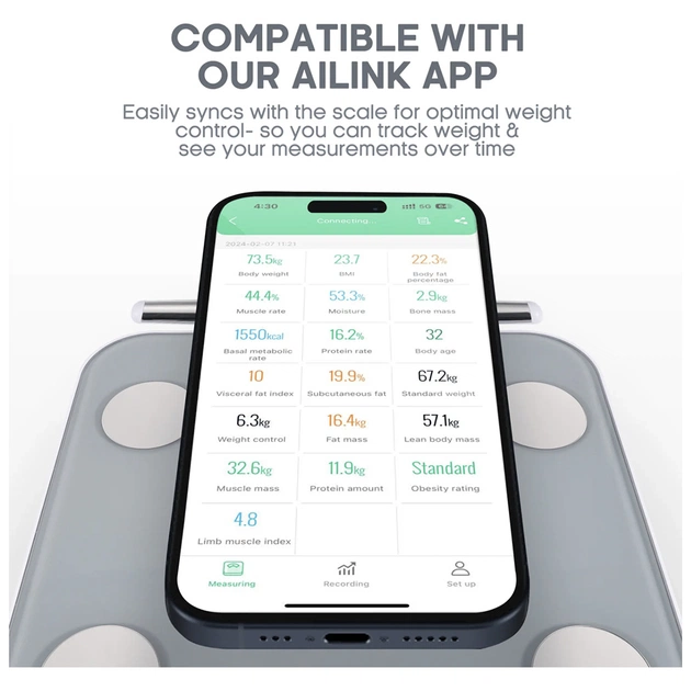 Весы напольные NAIPO NP-BS03 - изображение 5