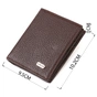 Портмоне Canpellini З натуральної шкіри Коричневе (21740) - зменшене зображення 3