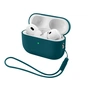 Чехол для наушников Armorstandart Silicone Case with straps For Apple AirPods Pro 3 Dark Green (ARM91279) - уменьшенное изображение 1