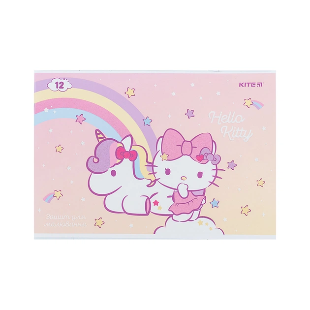 Альбом для малювання Kite Hello Kitty, 12 аркушів (HK24-241) - picture 7