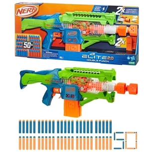 Іграшкова зброя Hasbro Бластер Elite 2.0 Double punch Подвійний удар (F6363) зображення 1