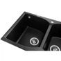 Мийка кухонна GRANADO CORDOBA black shine (gr1201) - зменшене зображення 5
