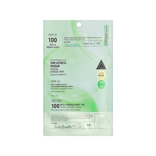 Маска для обличчя VT Cosmetics Reedle Shot Reti-A Reedle Shot 100 2 Step Hydrogel Mask Двоетапна зміцнювальна 1.5 г + 33 г (8803463007386) зображення 1