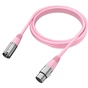 Мікрофонний кабель Fifine XLR Male to Female Pink 1.8 м (L9CP) - preview 1
