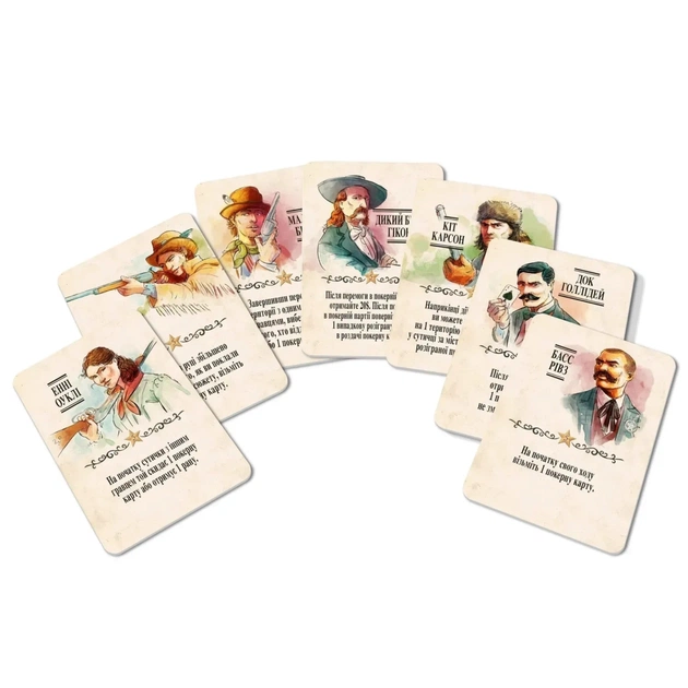Настольная игра WoodCat Легенды Дикого Запада (Western Legends) (укр.) (W0016) - изображение 4
