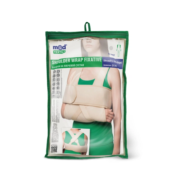 Бандаж MedTextile Бандаж на плечовий суглоб зігріваючий (повязка Дезо), (4820137291883) - picture 1