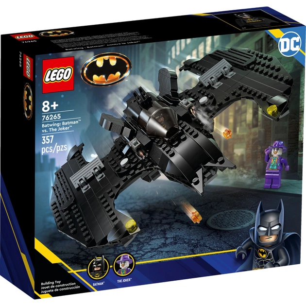 Конструктор LEGO DC Batman Бетмоліт: Бетмен проти Джокера 357 деталей (76265) - зображення 1