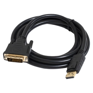 Кабель мультимедійний DisplayPort M to DVI M 1.8m 24+1pin Patron (CAB-PN-MUL-DP-DVI-18) зображення 1