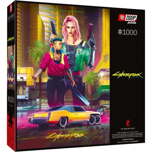 Пазл GoodLoot Cyberpunk 2077 Kitsch Style 1000 ел. (5908305249696) - picture 3