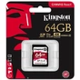 Карта пам'яті Kingston 64GB SDXC class 10 UHS-1 U3 (SDR/64GB) - зменшене зображення 3