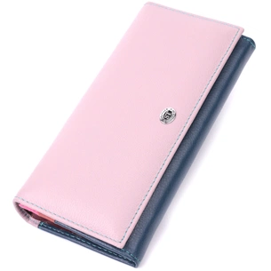 Гаманець ST Leather З натуральної шкіри Різнобарвний (22521) зображення 1