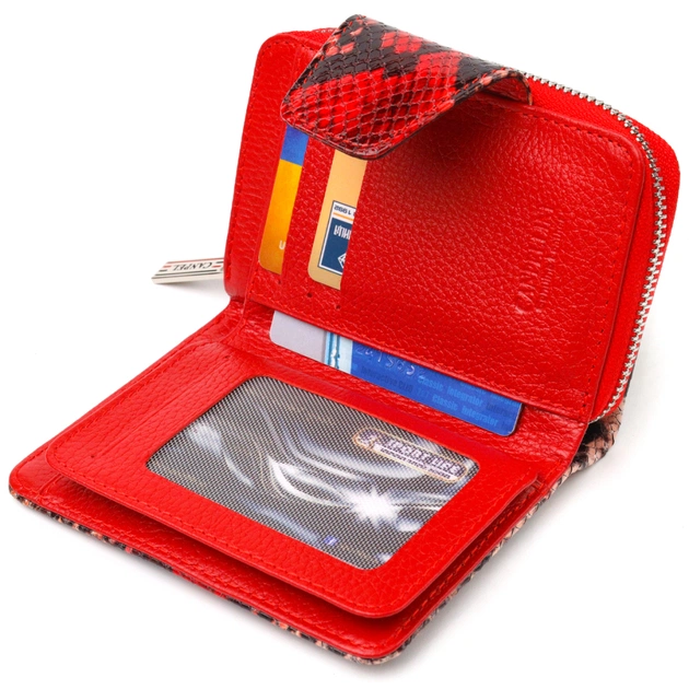 Портмоне Canpellini З натуральної шкіри Різнобарвне (21605) - picture 7