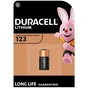 Батарейка Duracell CR 123 / DL 123 * 1 (5000394123106 / 5000784) - зменшене зображення 1