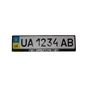 Рамка номерного знака CarLife пластик з об'ємними літерами Hyundai (2шт) (24-006) - уменьшенное изображение 1