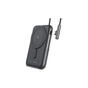 Батарея універсальна Choetech Magnetic Wireless 10000mAh 20W, PD, Qi-15W, USB-C In/Out, build-in cabel, Black (B735-CCBK) - зменшене зображення 2