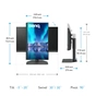 Монітор BenQ SW272U - зменшене зображення 8