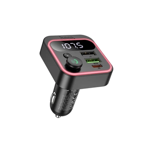 FM модулятор HOCO E85, Black, Box зображення 1