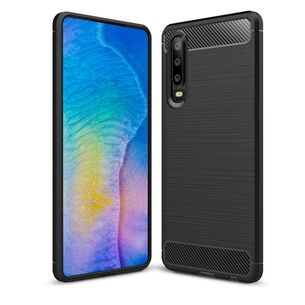 Чохол до мобільного телефона Laudtec Huawei P30 Carbon Fiber (Black) (LT-P30B) зображення 1