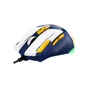 Мишка GamePro GM300BL USB Blue/White (GM300BL) - зменшене зображення 3