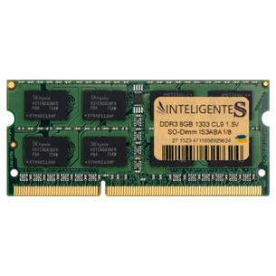Модуль пам'яті для ноутбука SoDIMM DDR3 8GB 1333 MHz INTELIGENTES (IS3ABA1/8) зображення 1
