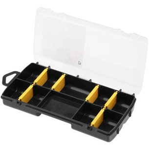 Ящик для інструментів Stanley касетниця 21 х 11,5 х 3,5 см 10 відсіків (STST81679-1) зображення 1