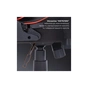 Крісло ігрове GamePro GC575FB Size L Fabric Black/Red (GC575FB) - зменшене зображення 6
