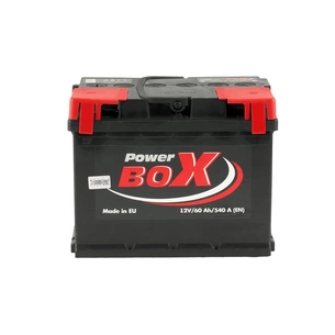 Акумулятор автомобільний PowerBox 60 Аh/12V А1 Euro (SLF060-00) зображення 1