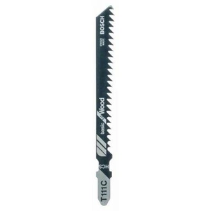 Полотно Bosch T111 С, HC, 5 шт, к электролобзику (2.608.630.033) зображення 1