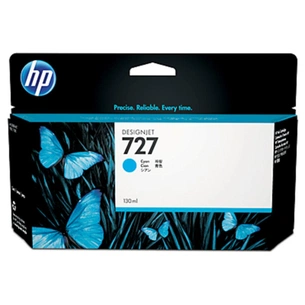 Картридж HP DJ No.727 Cyan DesignJet T1500/T920 130 ml (B3P19A) зображення 1