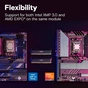 Модуль пам'яті для комп'ютера DDR5 32GB 6400 MHz Pro OC Micron (CP2K16G64C38U5B) - зменшене зображення 5