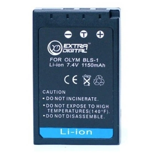Акумулятор до фото/відео Extradigital Olympus PS-BLS1 (DV00DV1193) зображення 1