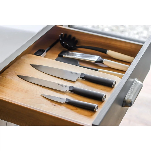 Набір ножів KitchenAid Classic з захисними чохлами, 3 предмети (KEG3PTHEOHOBA) - picture 6