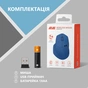 Мишка 2E MF280 Silent Wireless/Bluetooth Blue (2E-MF280WBL) - зменшене зображення 7