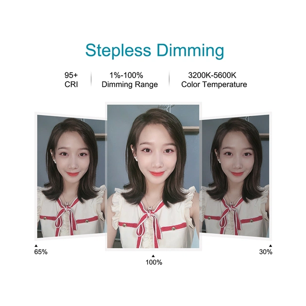 Набір блогера Puluz Ring USB LED lamp PKT3049B 4.7" + table tripod (PKT3049B) - picture 4