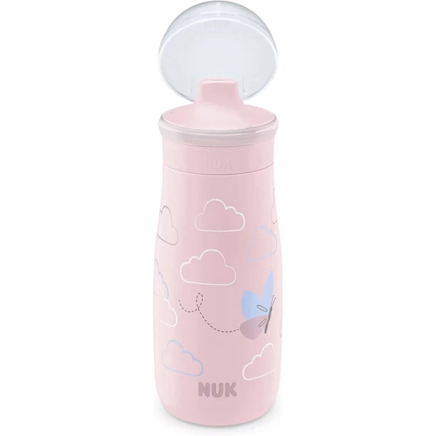 Поїльник-непроливайка Baby-Nova Mini-Me Sip Pink 300 мл (3952682) - picture 2