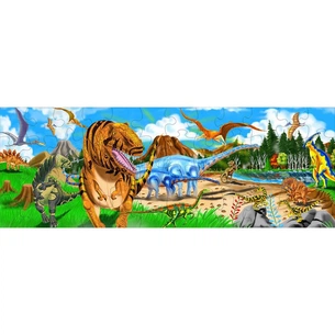 Пазл Melissa&Doug Мега "Краіна динозаврів", 48 елементів (MD10442) зображення 1