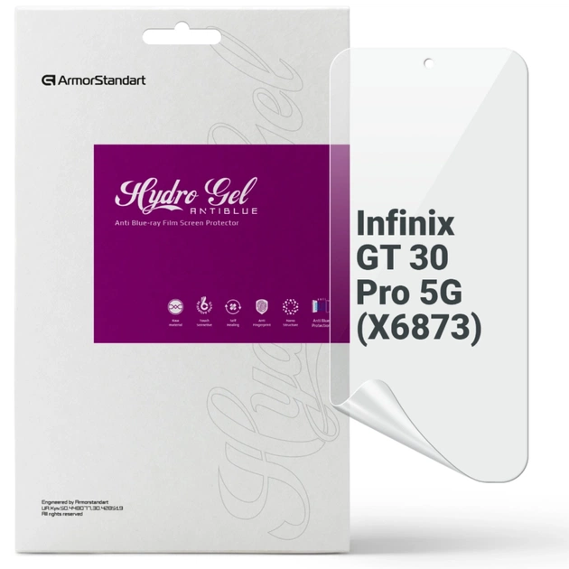 Плівка захисна Armorstandart Anti-Blue Infinix GT 30 Pro 5G (X6873) (ARM86503) - изображение 1