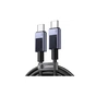 Дата кабель USB-C to USB-C 1.0m 240W 480Mbps black Ugreen (45067) - уменьшенное изображение 1