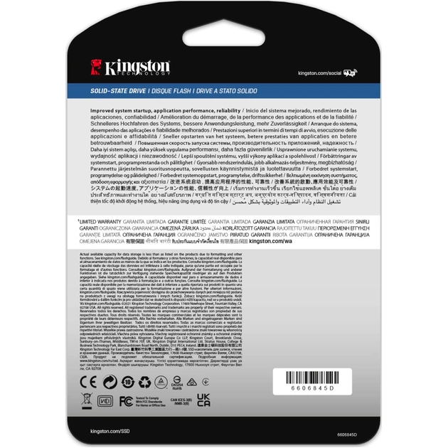 Накопичувач SSD 2.5" 1.92TB Kingston (SEDC600ME/1920G) - зображення 4