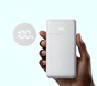 Універсальна мобільна батарея Anker Zolo 10000mAh 22.5W White (A110DH21) - зменшене зображення 3