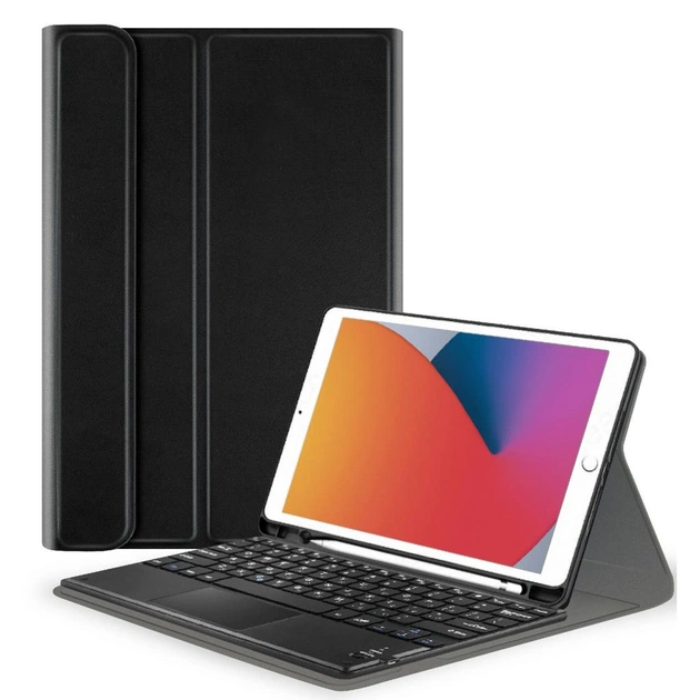Чохол до планшета AirOn Premium iPad 10.2" 2019/2020/2021 7/8/9th Gen Air 3 Kbd+Tch (4822352781058) - зображення 1