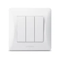 Вимикач Videx BINERA 3кл білий (VF-BNSW3-W) - уменьшенное изображение 2