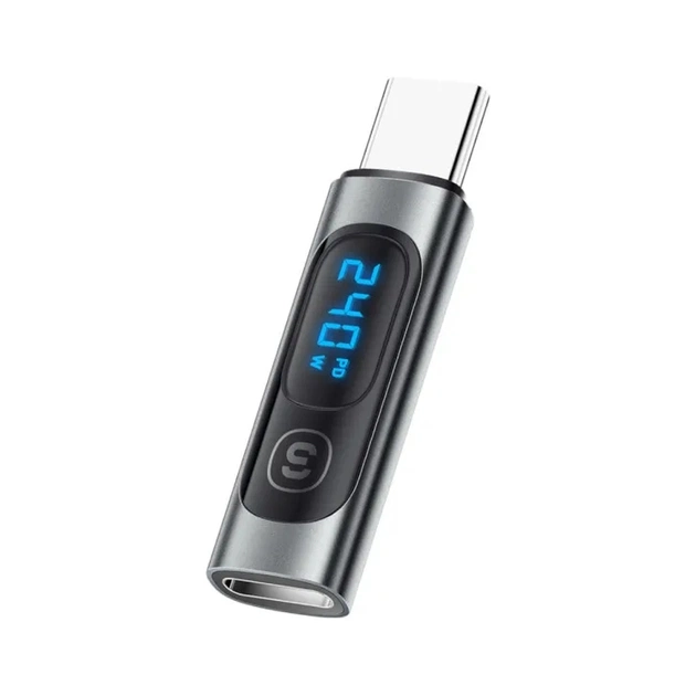 Перехідник USB-C F to USB-C M digital display Essager (EZJTT-TX0G-P) - picture 2