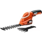 Кущоріз Black&Decker GSL700KIT аккумулятоный (GSL700KIT) - зменшене зображення 1