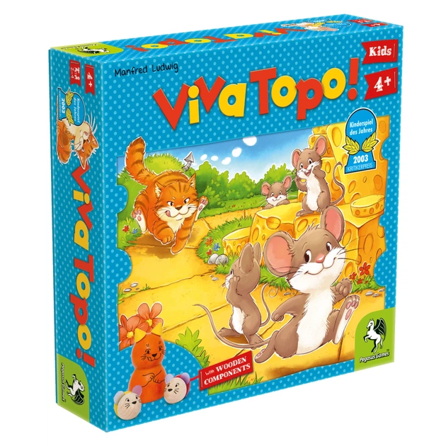 Настільна гра Pegasus Spiele Сирний край (Viva Topo!) (англ.) (PS154) - зображення 1