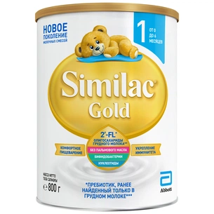 Дитяча суміш Similac Gold 1 800 г (5391523058124) зображення 1